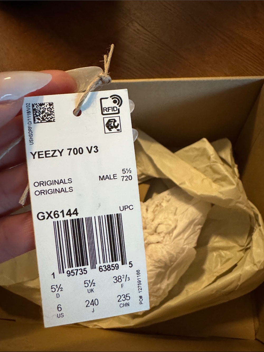 Yeezy Sneakers in Black and Gray - Picture 2 of 10